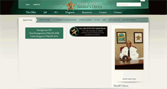 Desktop Screenshot of ansonsheriff.com